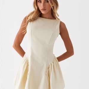 Peppermayo Exclusive - Invited Mini Dress - Ivory